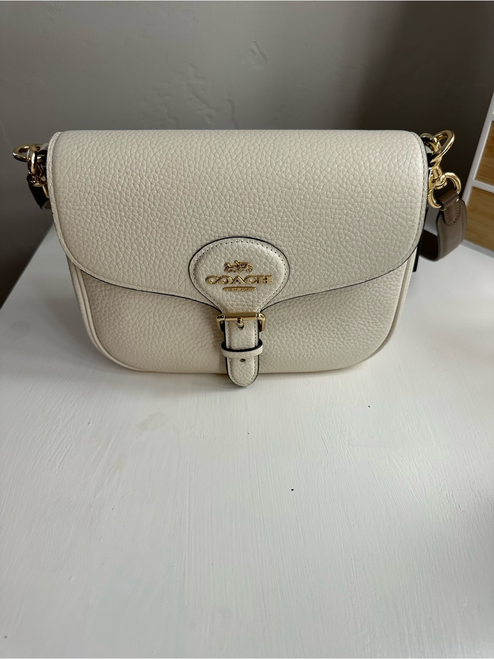COACH Amelia Saddle Bag crossbody